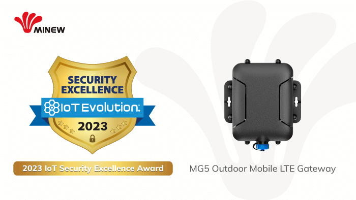 MINEW Receives 2023 IoT Security Excellence Award