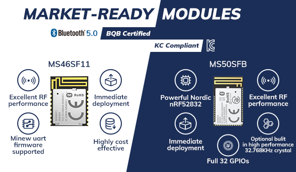 MS50SFB Bluetooth® 5.0 Modules
