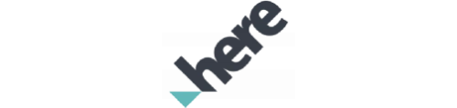 here logo