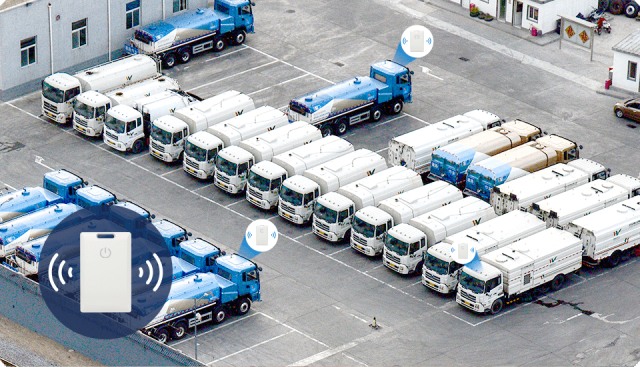 Equipped with an RFID tag