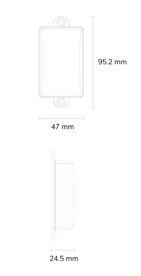 Specifications-i3 Robust Beacon dimensions
