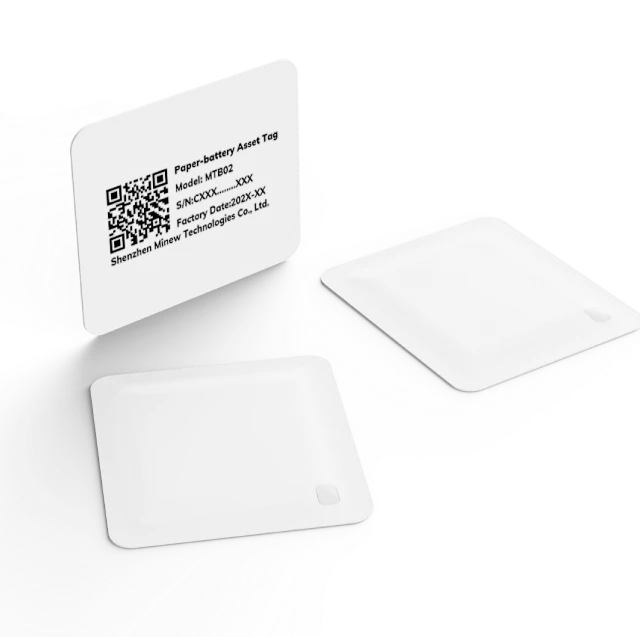 MTB02 Paper battery Asset-Tag with shadow
