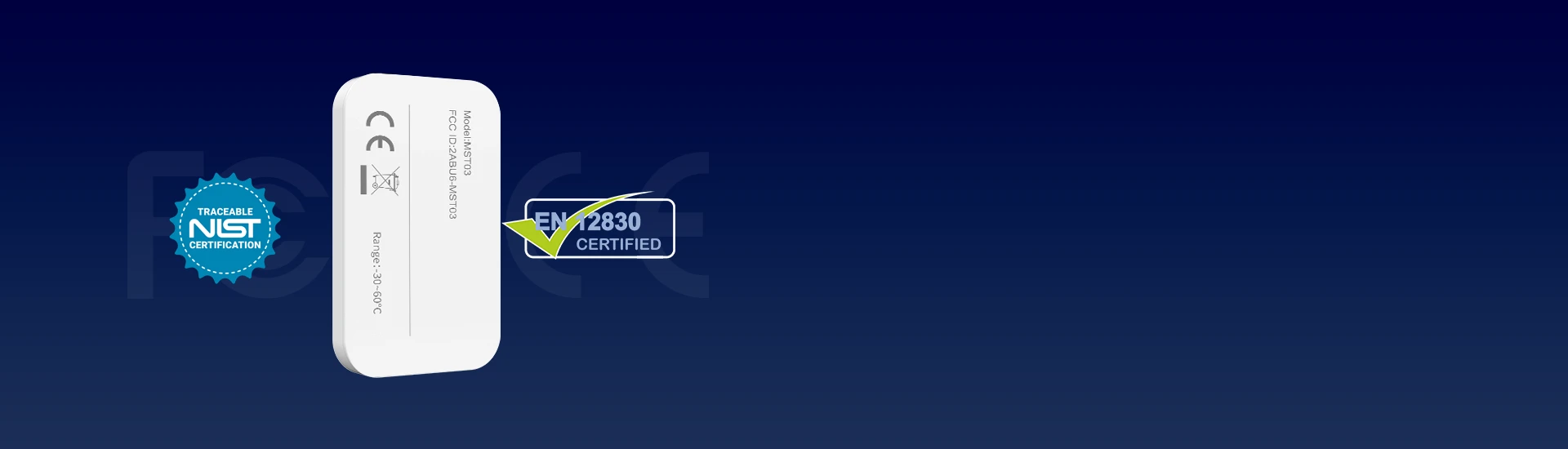 EN 12830 & NIST Certified