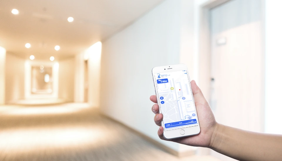 Indoor-Navigation und Wegfindung