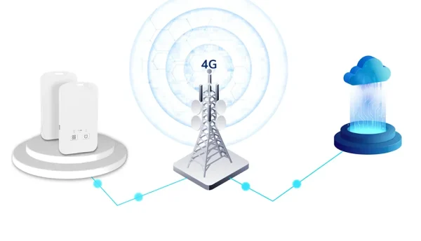 Real-time data upload via cellular networks