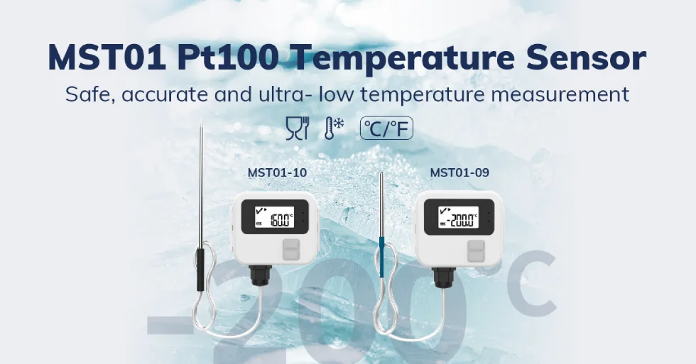 Capteur De Température Ambiante PT100 (RF1) - Plage -35°C à +70°C, Pour Gestion Climatique Intérieure