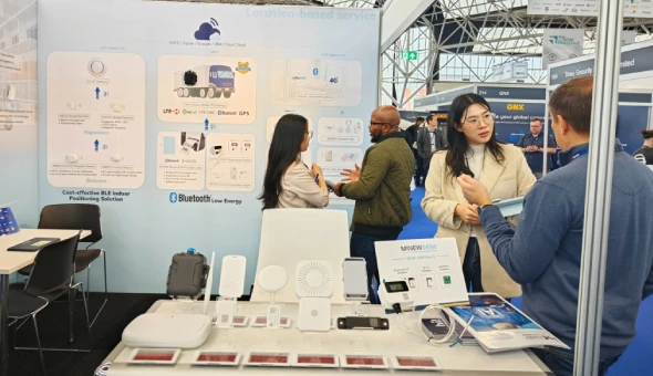Les produits Minew surperforment au SIDO Lyon et à l'IoT Tech Expo Europe
