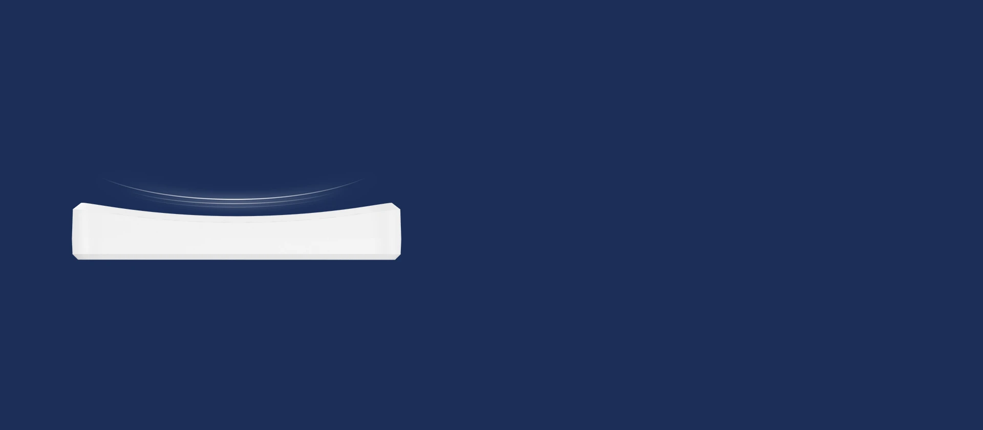 Curved Ergonomic Design