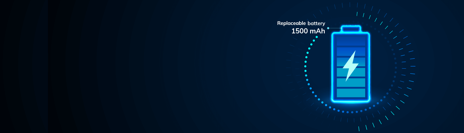 Replaceable Battery for Prolonged Usability