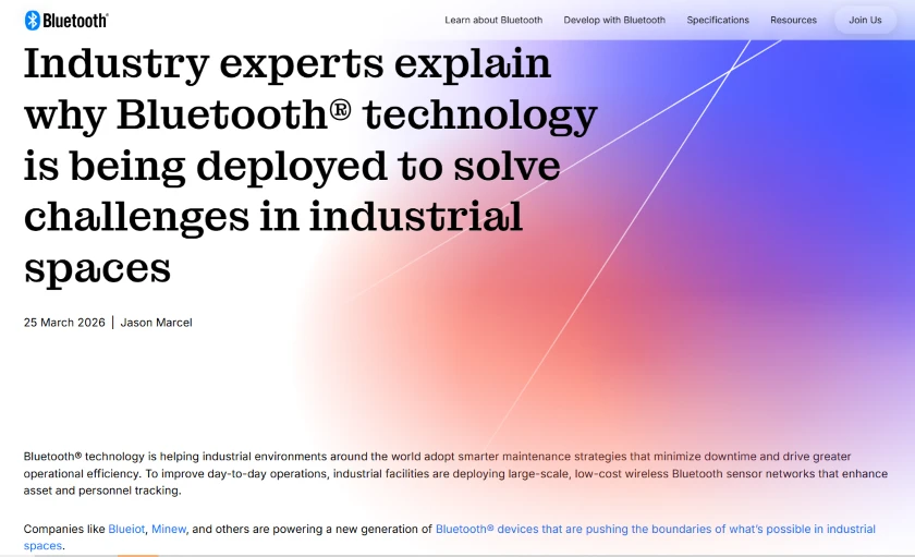 Johnson Zhang on the Future of Industrial IoT with Bluetooth SIG