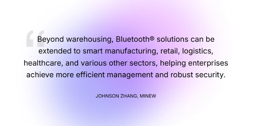 Johnson Zhang speak to Bluetooth SIG