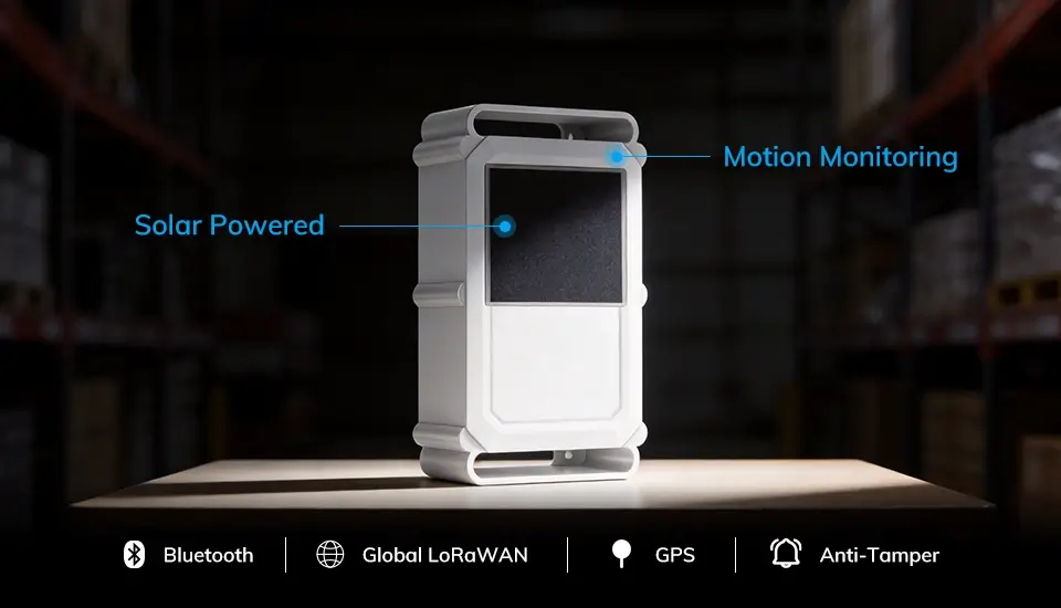 LTB01-S LoRaWAN Solar GPS Asset Tracker