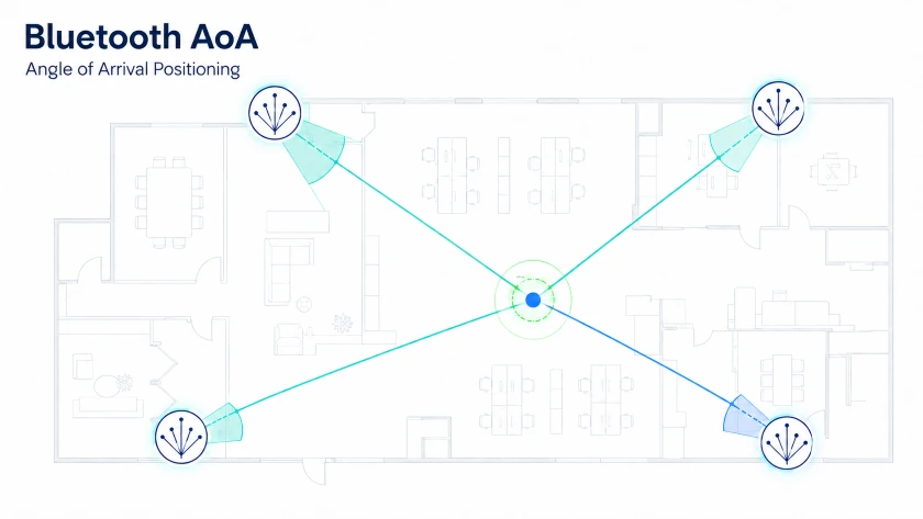Bluetooth aoa Precise Indoor Asset tracking