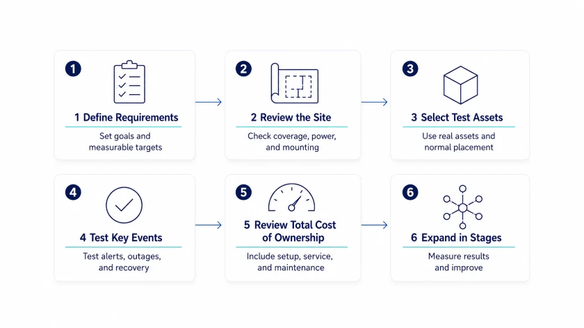 Full Deployment of asset tracking