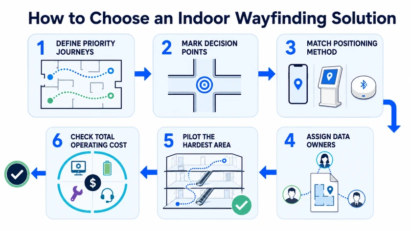 How to Choose an Indoor Wayfinding Solution