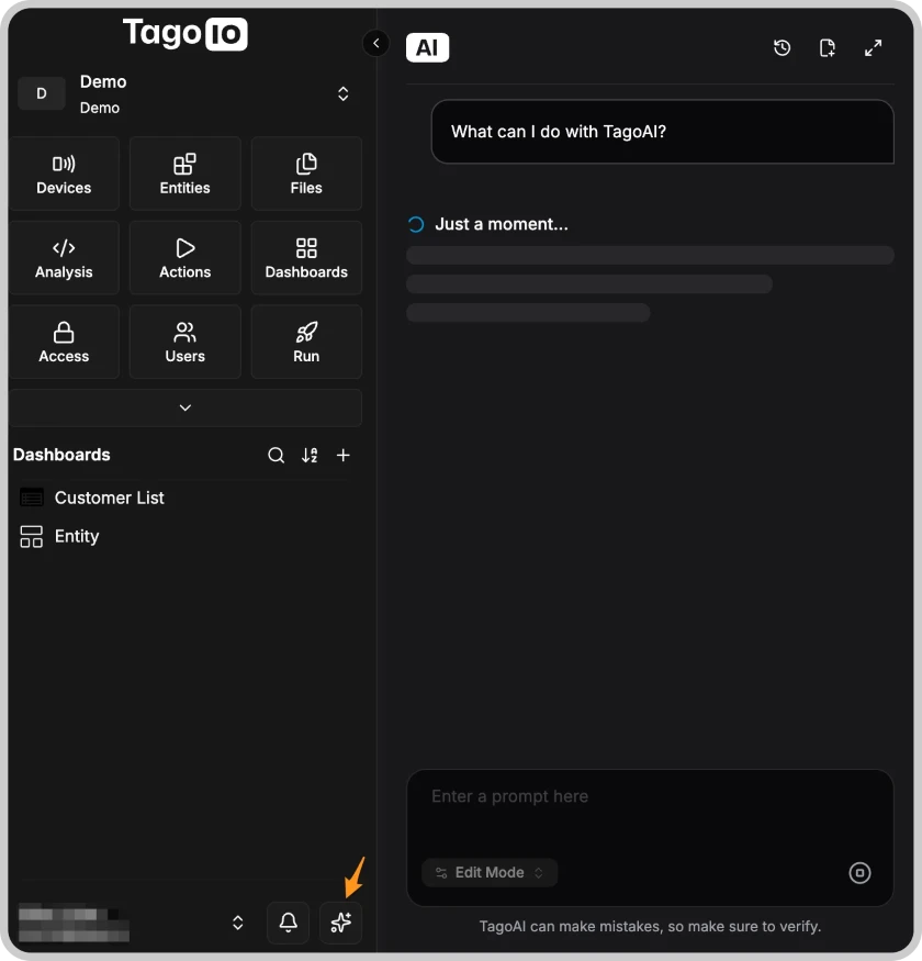 Making Shipment Data Easier to Explore with TagoAI