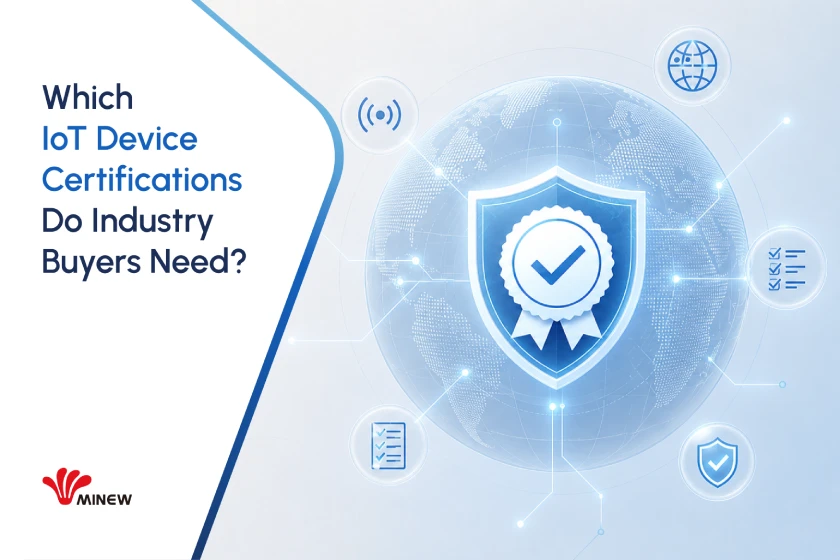 Quais certificações de dispositivos IoT os compradores do setor precisam?