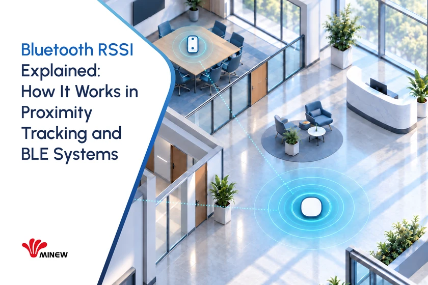 RSSI Bluetooth spiegato: Come funziona nel tracciamento di prossimità e nei sistemi BLE