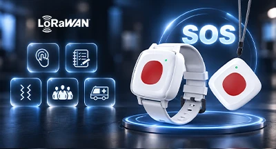 MWB02 LoRaWAN Wearable Panic Button: Long-Range Connectivity for Enhanced Personnel Safety
