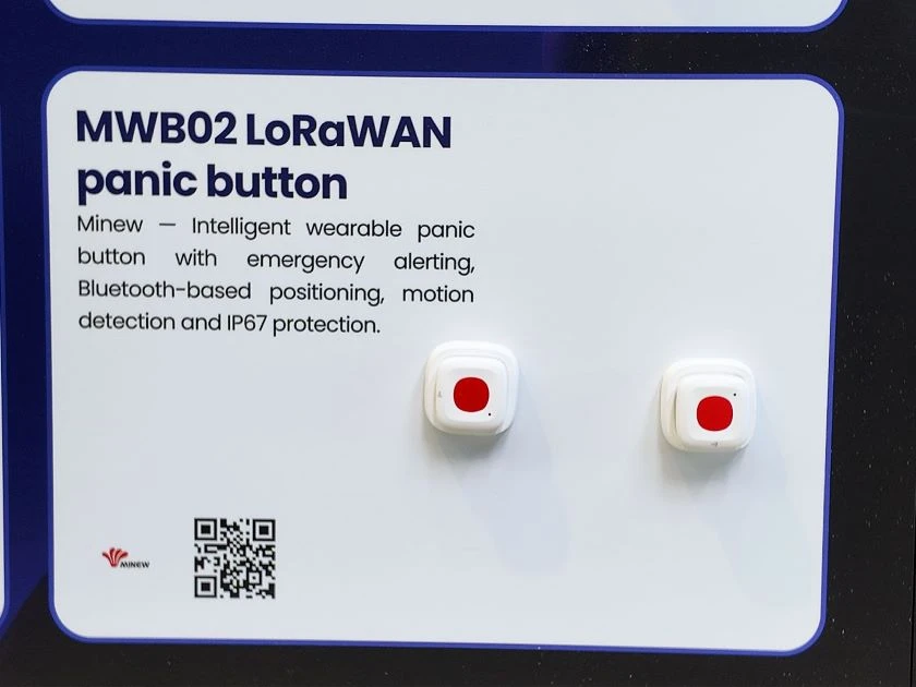MWB02 Wearable Panic Button in TTC 2026
