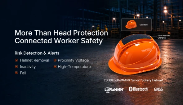 More Than Head Protection: LSH01 Brings Connected Safety to High-Risk Worksites