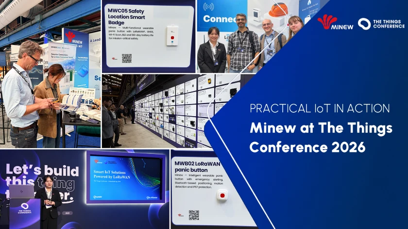 Minew at The Things Conference 2026